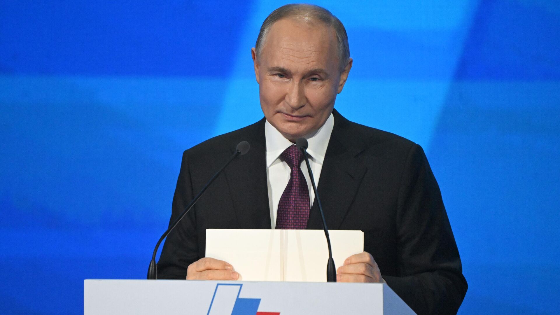 Президент РФ Владимир Путин выступает на съезде РСПП - ПРАЙМ, 1920, 03.05.2024