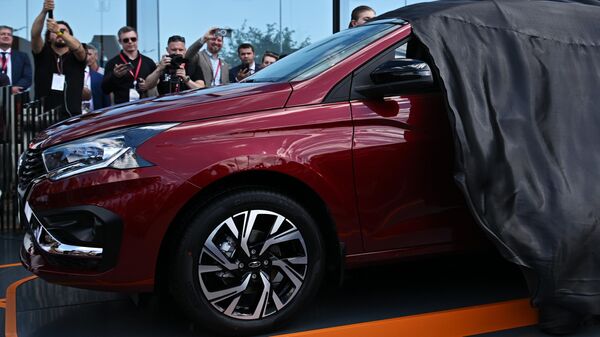 ПМЭФ-2024. Презентация новой модели Lada Iskra