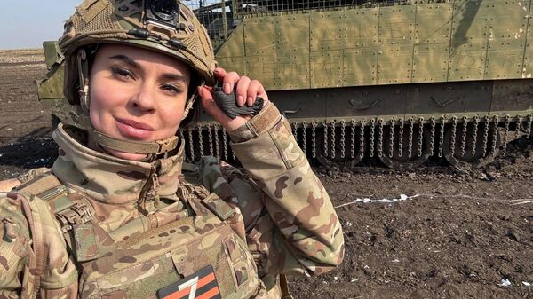 Военный корреспондент Первого канала Анна Прокофьева