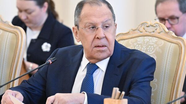 Встреча главы МИД РФ С. Лаврова и министров иностранных дел стран Сахельской тройки