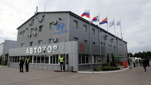 Завод по выпуску грузовиков Hyundai в Калининградской области