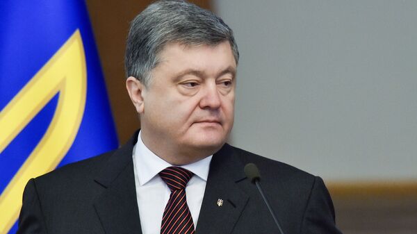 #Президент Украины Петр Порошенко в Киеве
