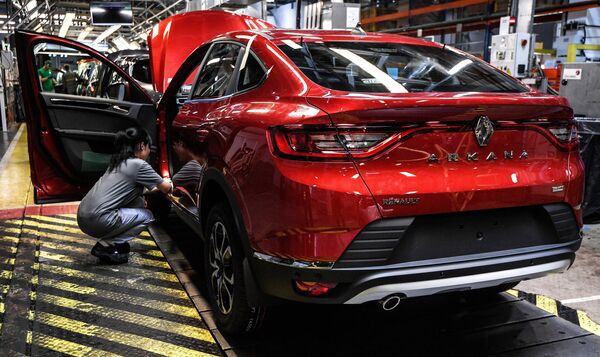 Производство автомобилей Renault Arkana