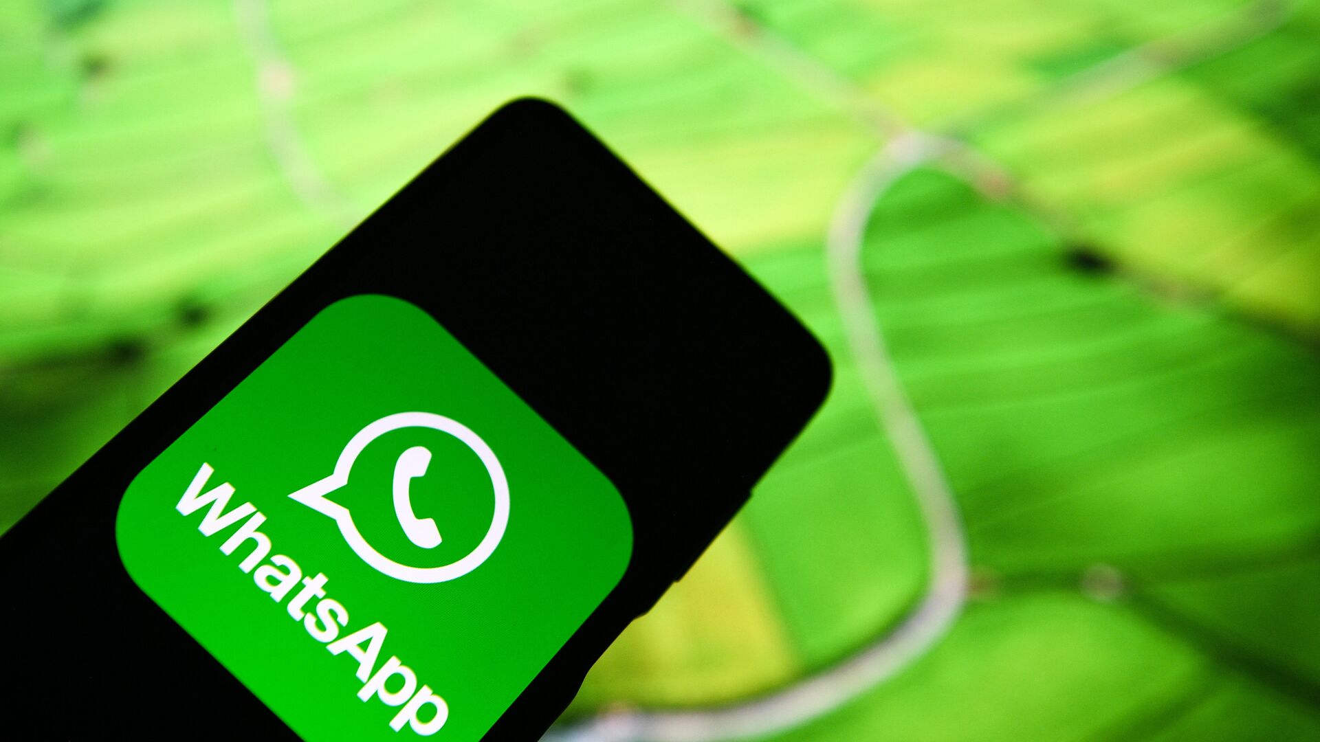 Приложение мессенджера WhatsApp на экране смартфона - ПРАЙМ, 1920, 15.10.2024
