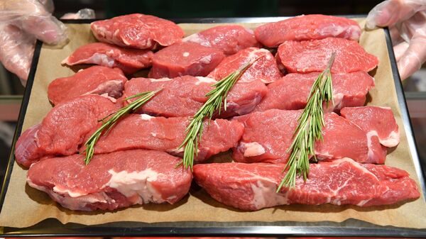 Продажа мяса в магазине Азбука Вкуса в Москве