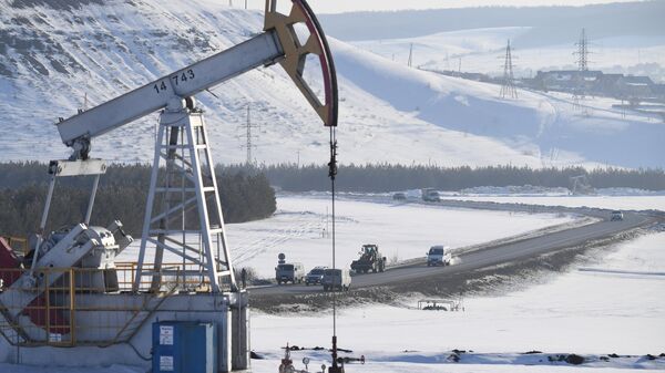 Нефтяные качалки в Татарстане