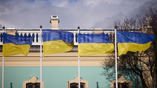 Украинский флаг, Киев