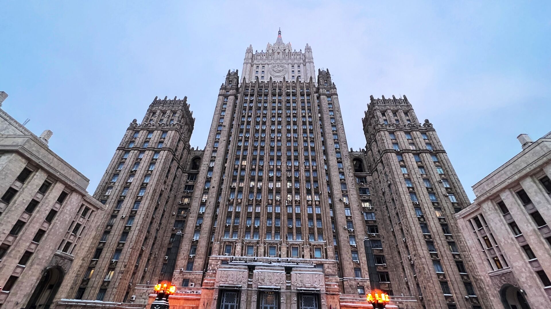 Здание Министерства иностранных дел РФ в Москве - ПРАЙМ, 1920, 17.03.2024